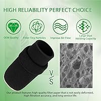 Vista 5 de 1UY144510000 Filtro de aire para Yamaha Grizzly 660 Warrior 350 Wolverine 350 Raptor 350 Big Bear 350 Grizzly 660 YFM660F YFM660FH YFM660FA YFM350FH