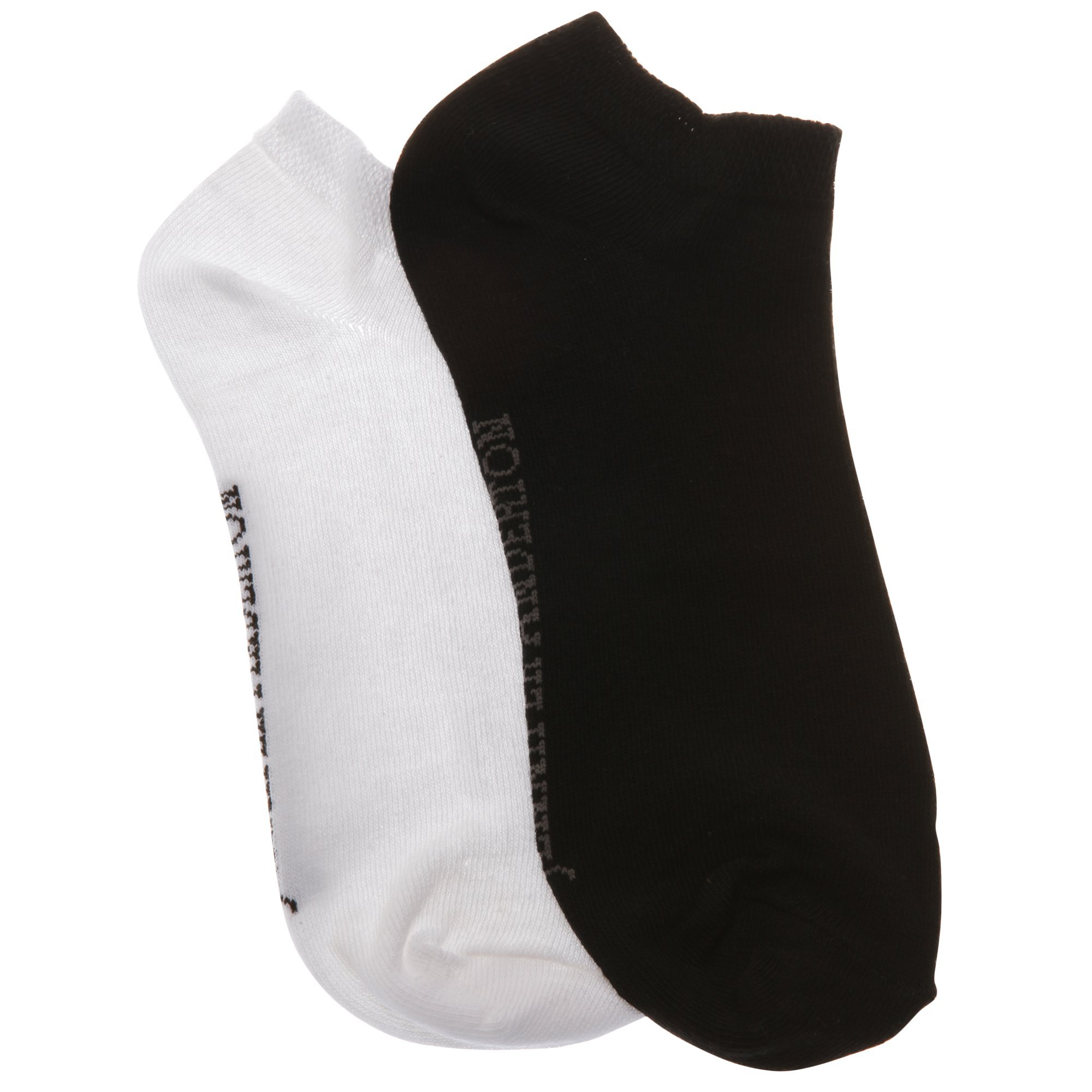 Universal Textiles Women's Black / Plain Trainer Socks (Pack Of 6) (4-6) (Black)