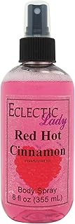 Eclectic Lady Red Hot Cinnamon Body Spray - 8 oz, Handcrafted in USA, Paraben Free, Moisturizing Fragrance for Women