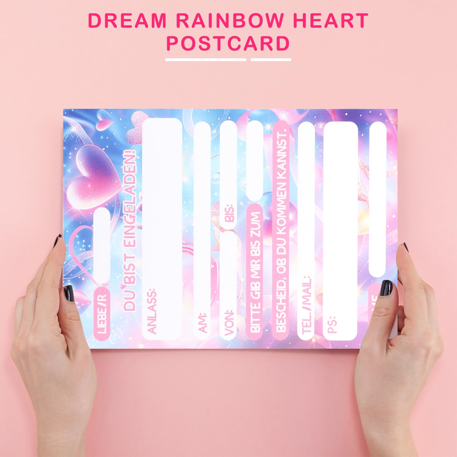 Immagini di Invito Compleanno Arcobaleno Unicorno - Download gratuiti