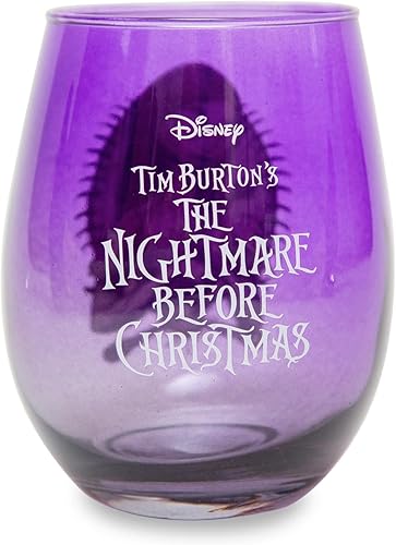 Miniatura 2 de Vaso de vino sin tallo de The Nightmare Before Christmas Sally de Disney, color morado