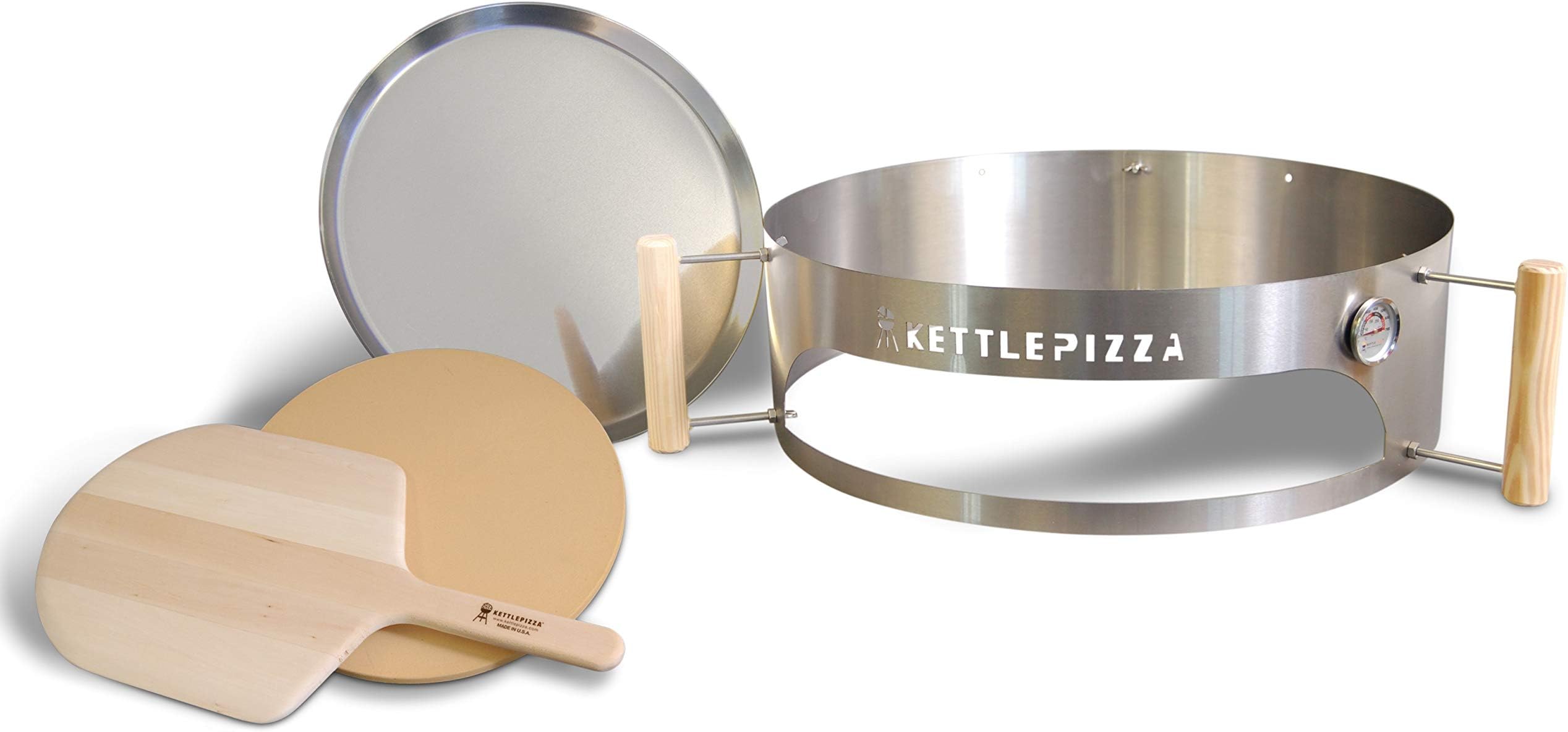 Gas Grill Pizza Oven Kit KettlePizza Gas Pro Bare Kit