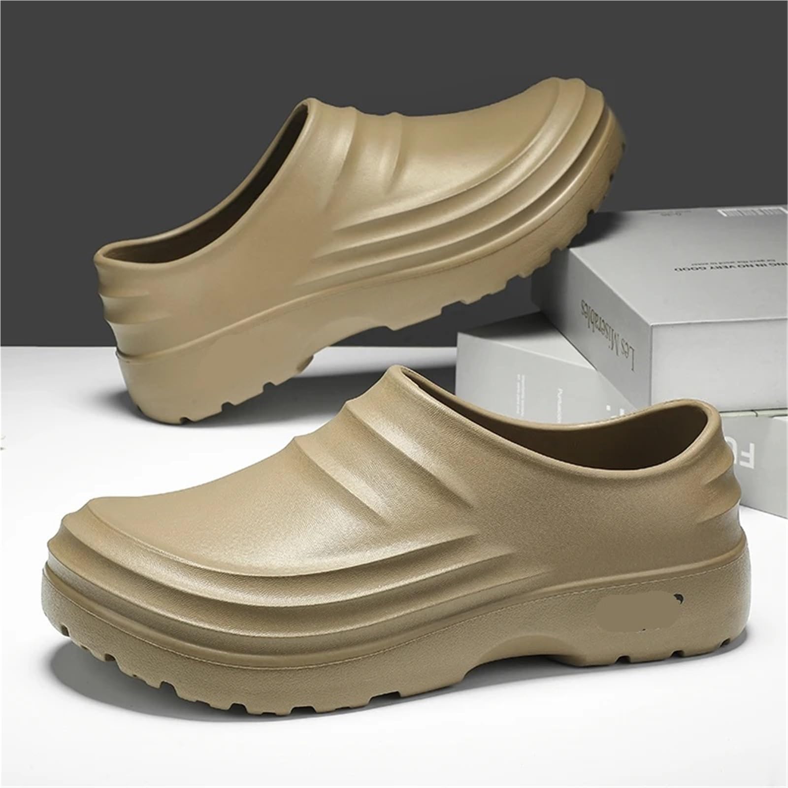Scarpe Cucina Antinfortunistiche Scarpe da Cuoco Lavoro Antiscivolo Pantofole comode Casual alla Moda Sportive One Step