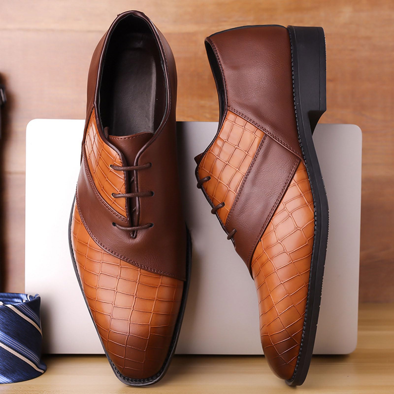 Business Herren Formale Schuhe Casual Mode Derby Klassische Bequeme Hochzeits Oxford