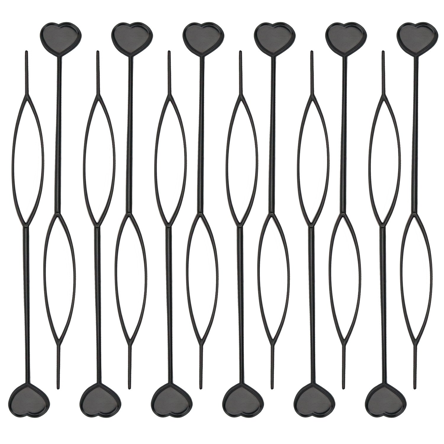 Teemico 12 Pack Quick Beader for Loading Beads/Automatic Hair Beader