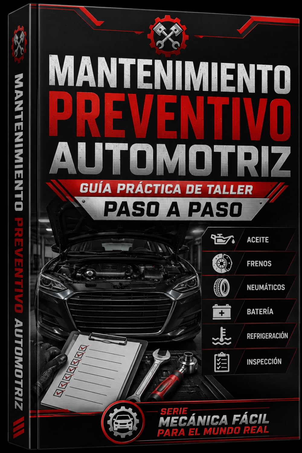 Mantenimiento Preventivo Automotriz: Guía Práctica de Taller Paso a Paso (Mecánica fácil para el mundo real)