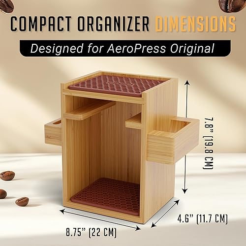 HEXNUB Compact AeroPress Organizer Stand alternate view 2
