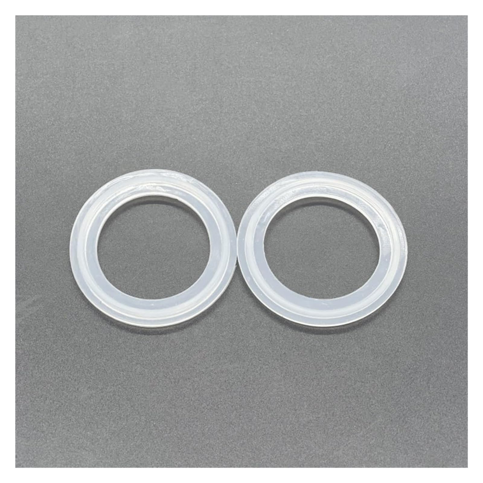 Juntas tóricas, juntas tóricas de silicona, Arandela de anillo de junta de tira de sellado de silicona con virola de triple abrazadera sanitaria, for mejorar el hogar, junta de silicona de triple abra