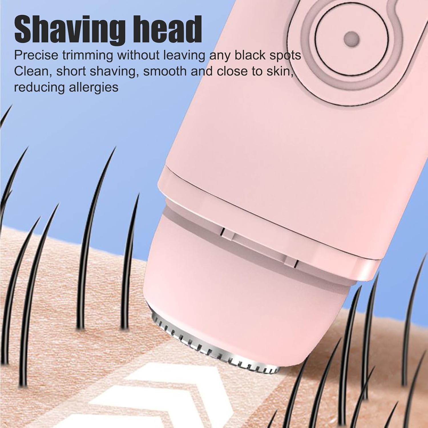 Double Waterproof Pubic Hair Razor for Women and Girls at Home Women Electrician - Bikini Trimmer for Intimate Area | Certainly the Portable Waterproof Whole Body Shave