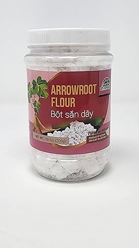 Miniatura 2 de Twin Dolphin Bot San Day Trozos de harina de arrurruz, 10.5 onzas (10.58 oz) frascos resellables [paquete de 2]