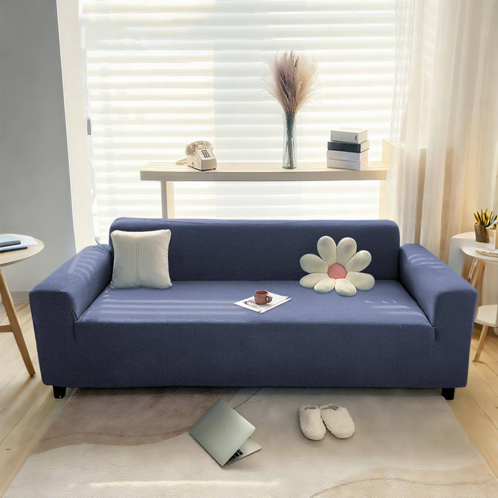 Copridivano elasticizzato per divano a posti, protettivo per mobili