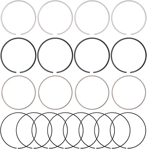 Miniatura 2 de Juego de 20 anillos de pistón de motor que sustituyen a part23040 2E000, compatible con KI*A SOU*L 2.0L 2014-2015 KI*A FORTE 1.8L, 2011-2013 HYNDA*I