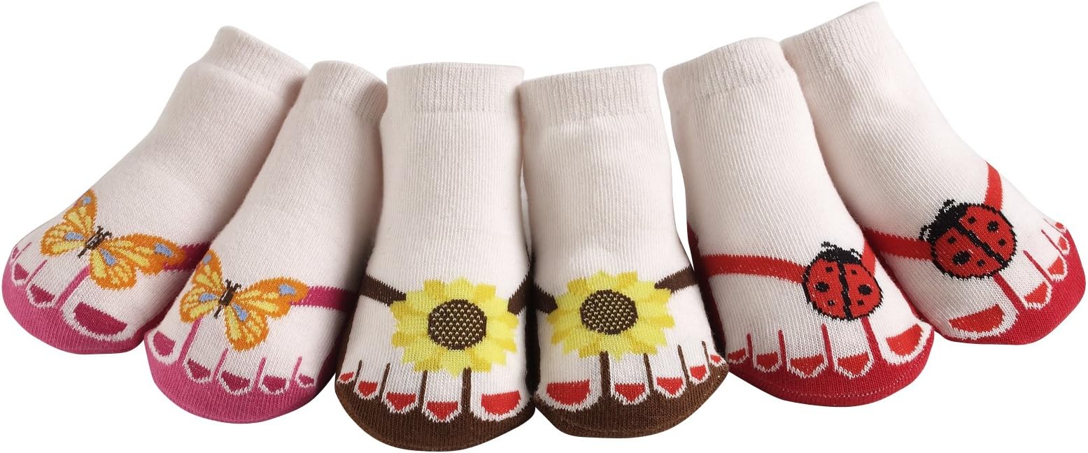 JazzyToes Little Sunshine Flip Flops Socks