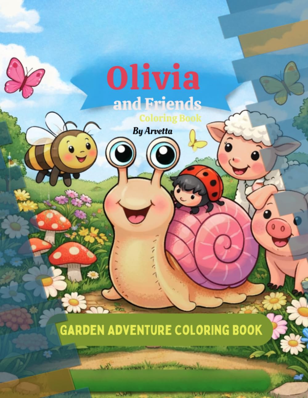 Olivia and Friends: A Garden Adventure Coloring Book