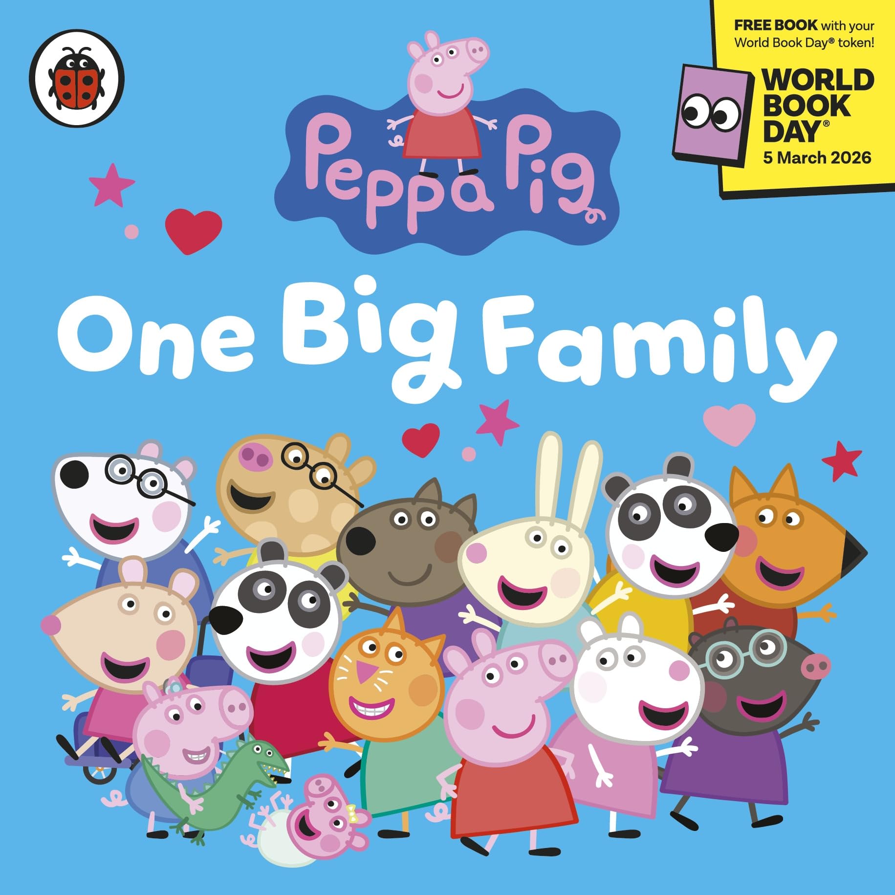 Peppa Pig: One Big Family: A World Book Day 2026 MINI BOOK : Peppa