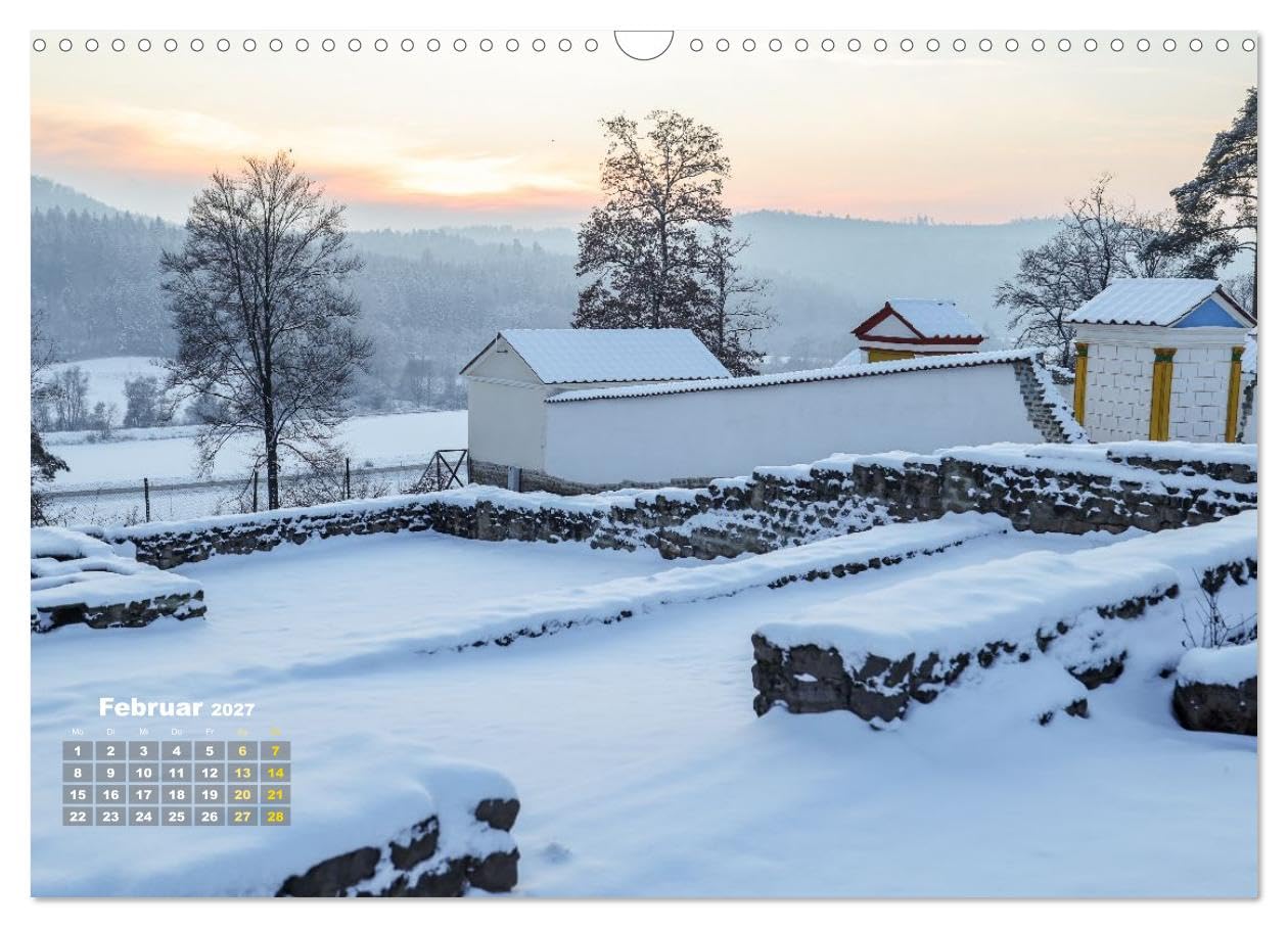 Calendrier 2027 · Musée romain en plein air de Hechingen-Stein 2027