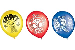 Spidey Balloons: Excite Your Little Spidey Friends