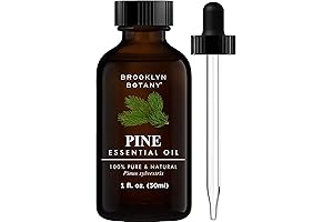 Brooklyn Botany Pine Oil for Diffuser - Pure, Natural, Aromatherapy Essential Oil