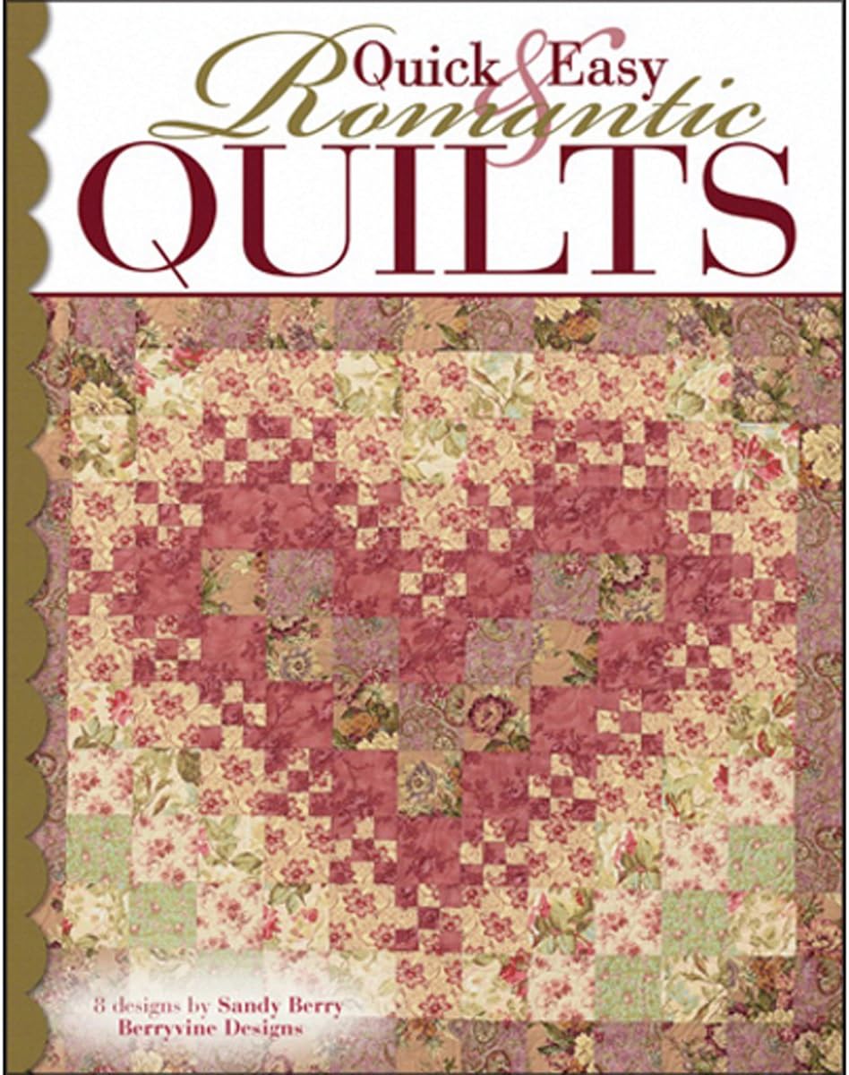 Leisure Arts LA-3869 Quick and Easy Romantic Quilts Book