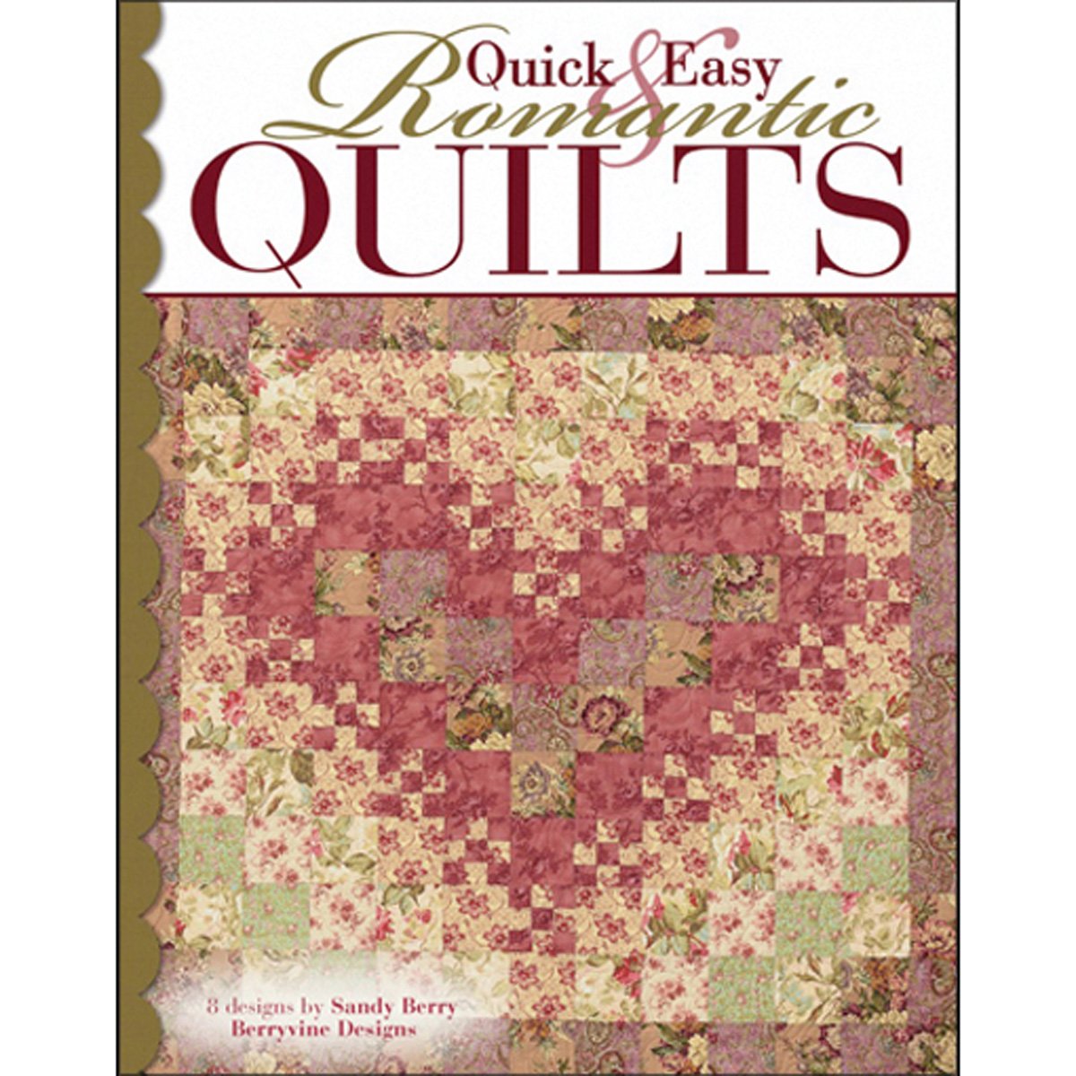 Livre courtepointes Loisirs Arts : comment réussir un patchwork romantique sans y passer des mois