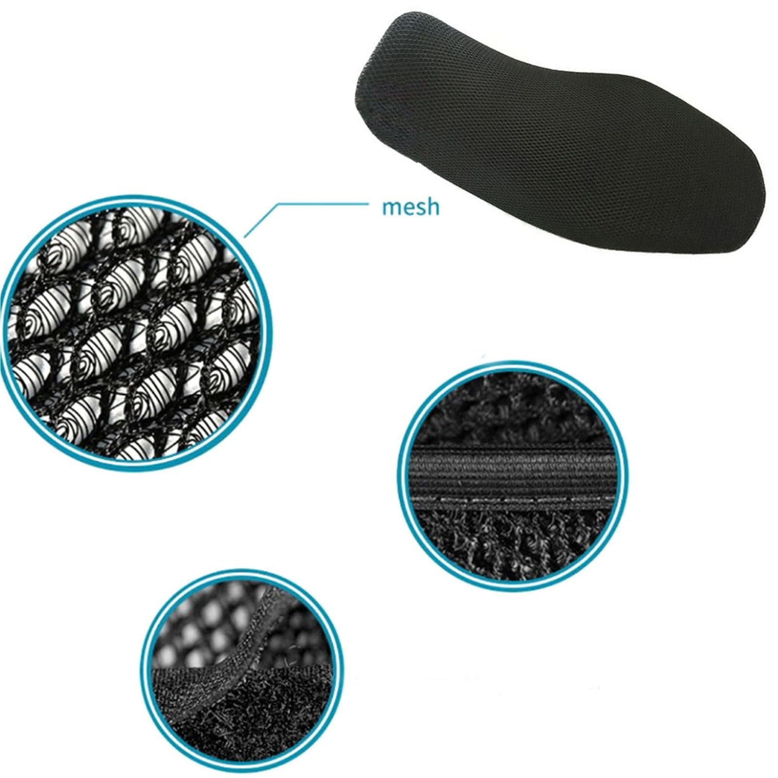 Moto 3D Maglia Fodere Per Cuscini Del Sedile Isolamento Termico Copertura Di Sede Della Protezione Per Per Guzzi V85 TT V85TT Tessuto Nylon Sella