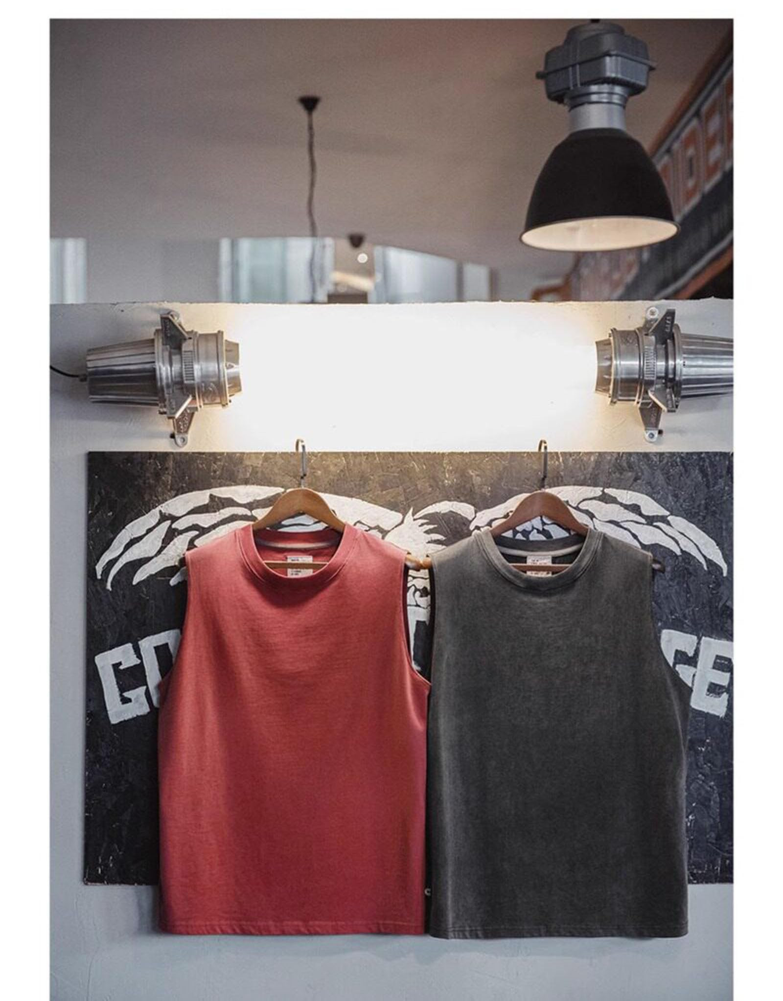 Canotta da uomo in cotone senza maniche, vestibilità ampia, maglia muscolare, casual, estiva, da palestra e per allenamento