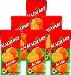 Suco Maguary Nectar de Laranja 200ml 6 Unidades