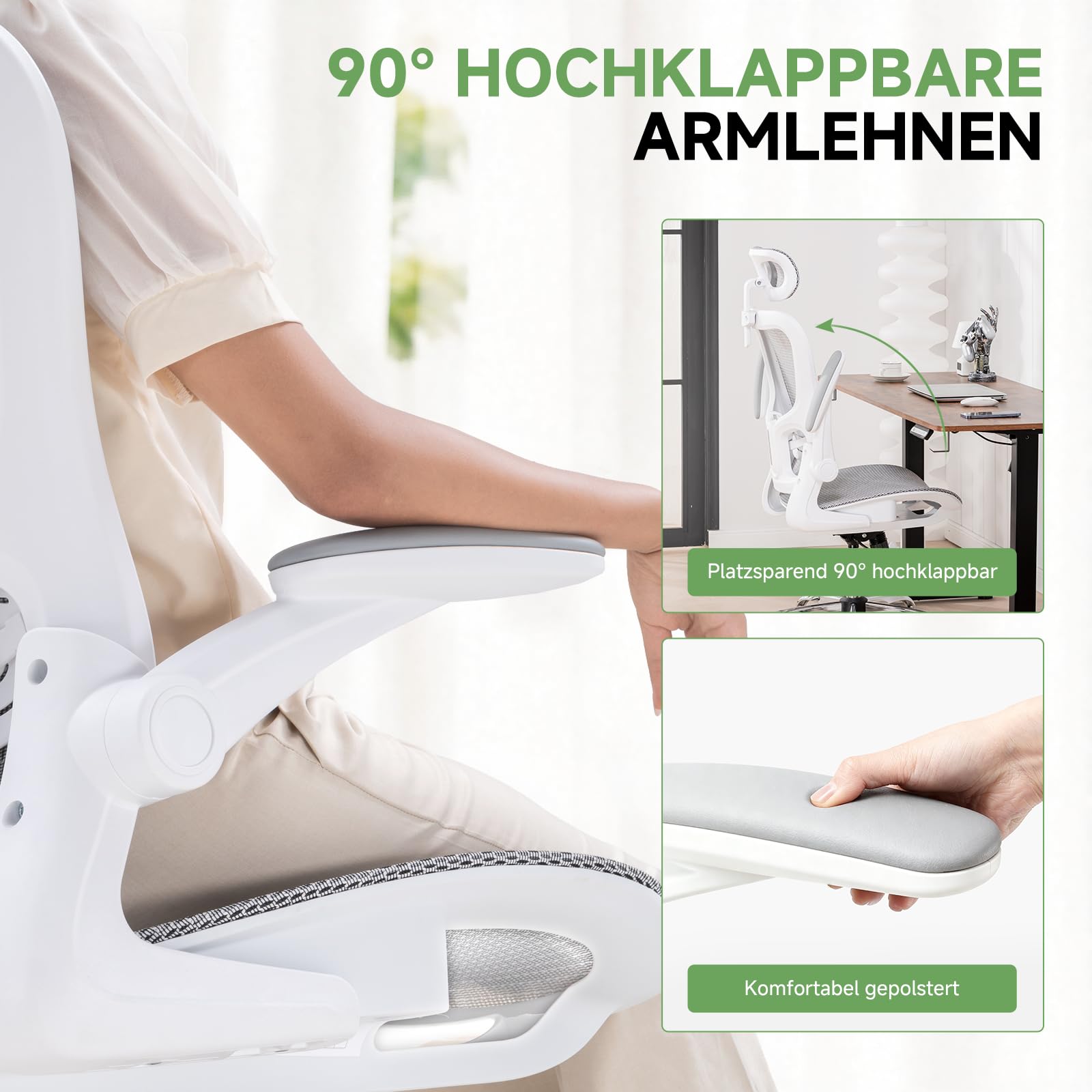 Gtplayer Bürostuhl Ergonomisch – Bild 3
