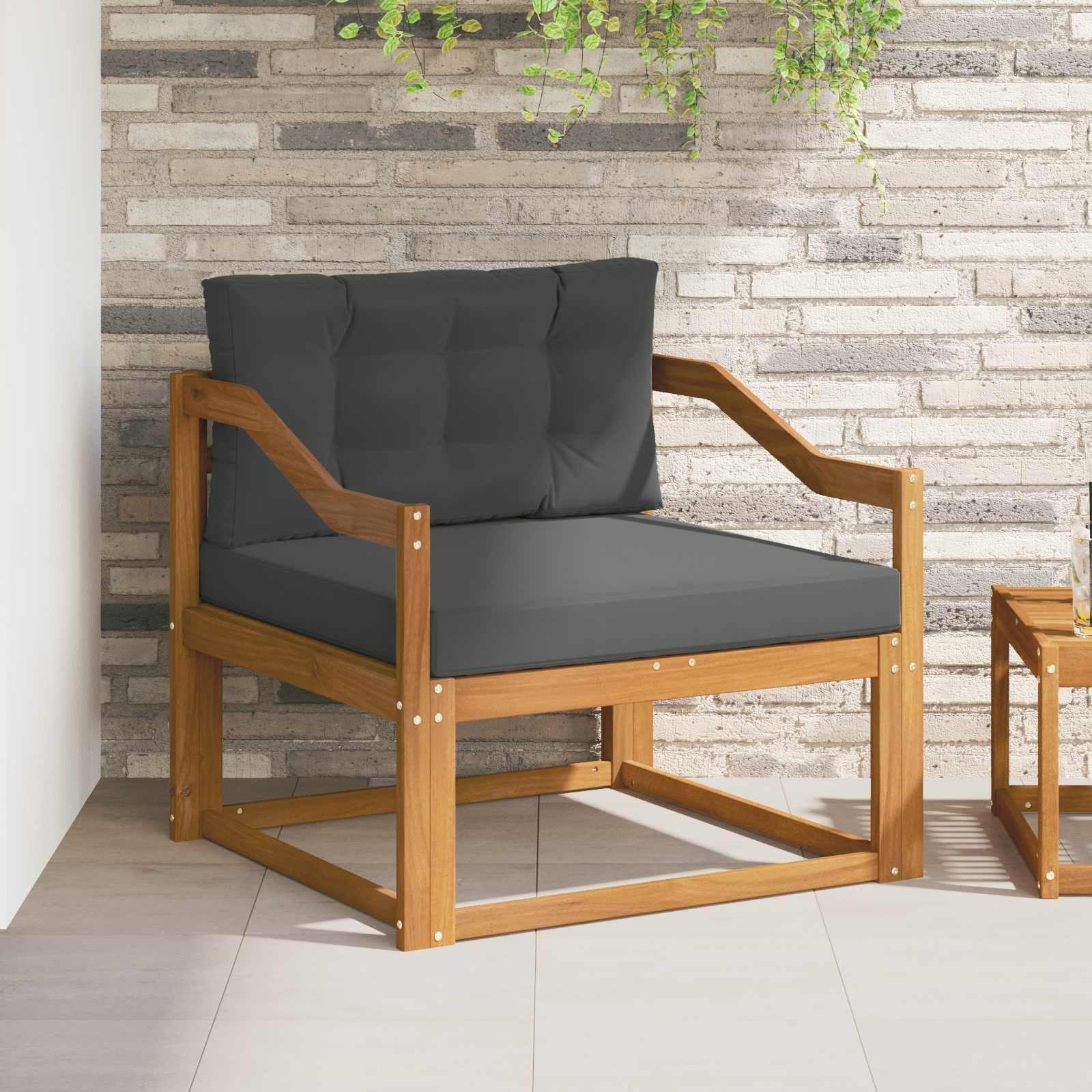 Outdoor sofa środkowa, krzesło ogrodowe, krzesło ogrodowe, fotel