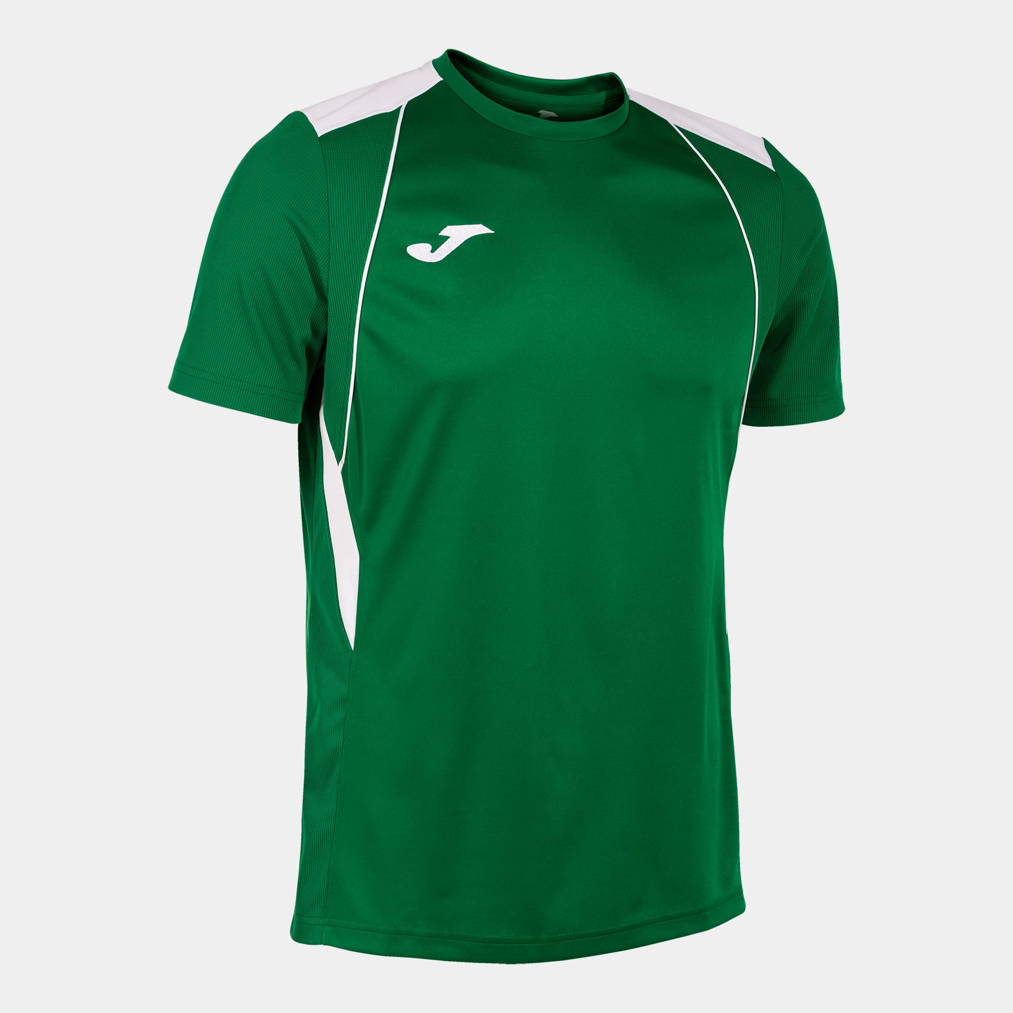 Joma Men's Green White Championship Vii T-Shirt