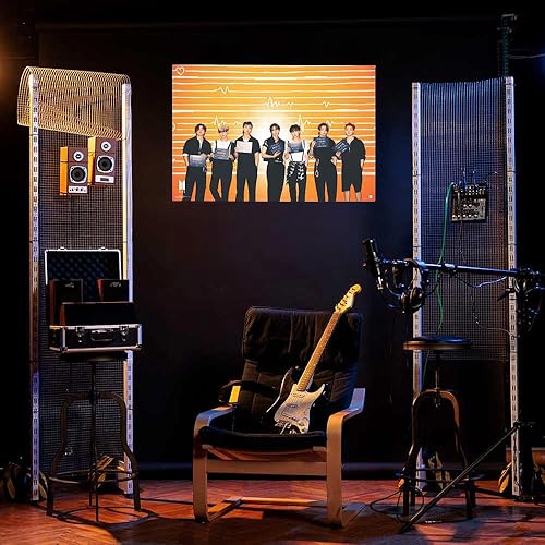 Miniatura 5 de BTS - Lineup - Póster de K-Pop Band - Con licencia oficial - 36 x 24 pulgadas