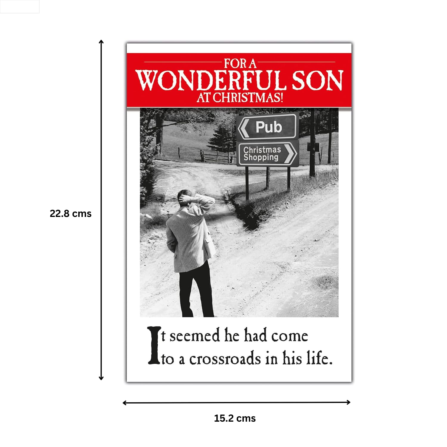 Amazing Son Xmas Card - Christmas Card - A Is For Alphabet