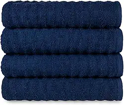 Kit 4 Toalhas Banho Banhão Gigante Super Absorção Macia - Ocean (KIT 7)