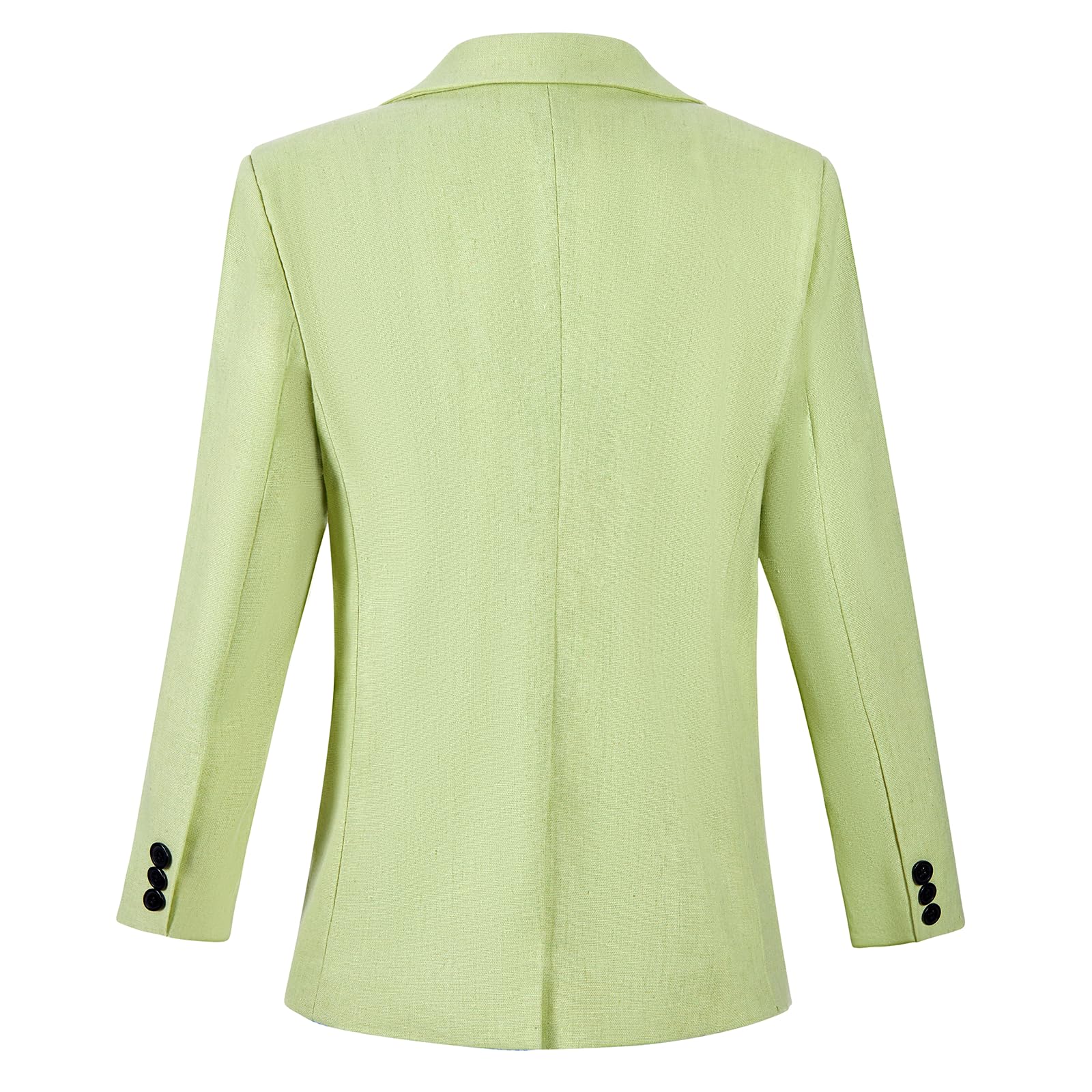 Costume 3 pièces en lin pour garçon Peak Label Slim Fit Costume Ensemble simple boutonnage mariage marié smoking