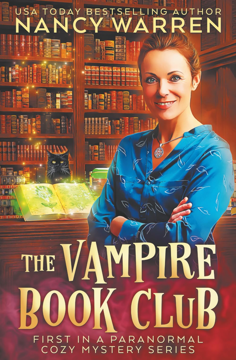 The Vampire Book Club: A Paranormal Women's Fiction Cozy Mystery: 1
