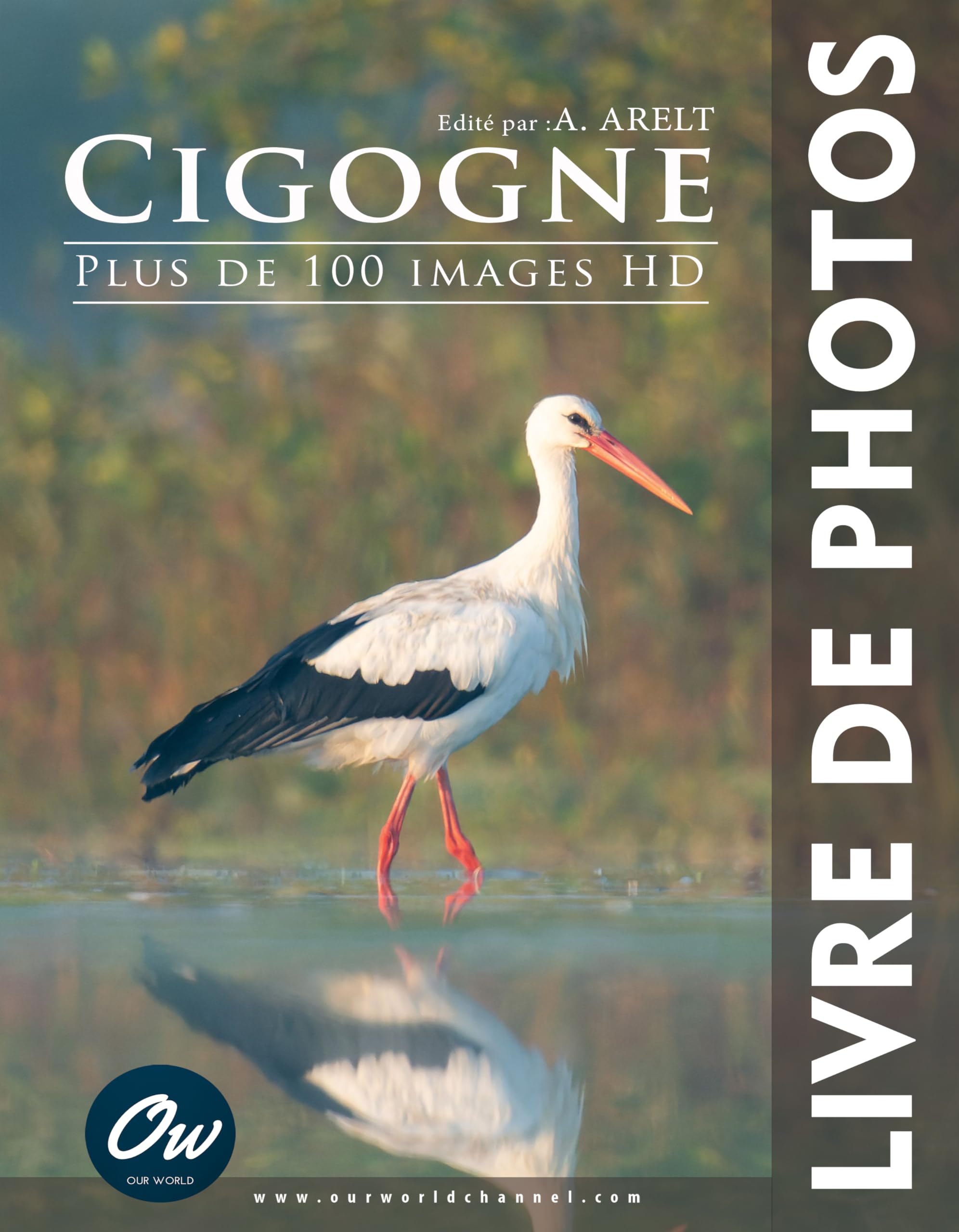 Livre de photos Cigogne pour remplacer les écrans par l'émerveillement
