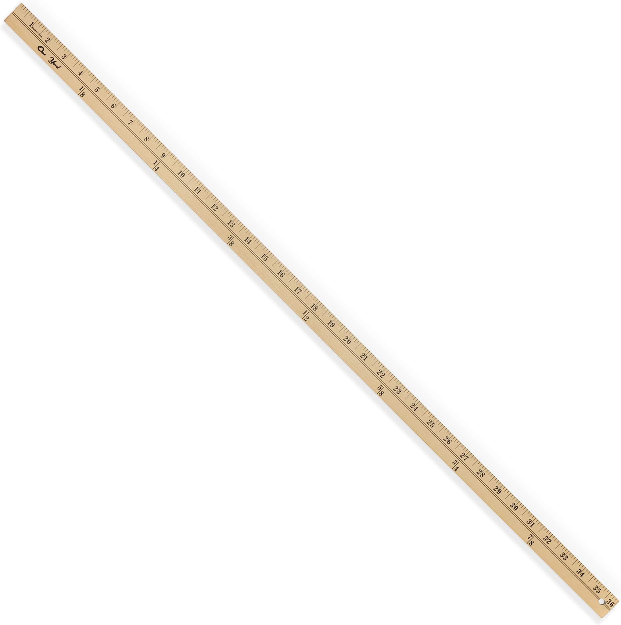 Dritz Yardstick, Natural, 1/4 x 36-Inch