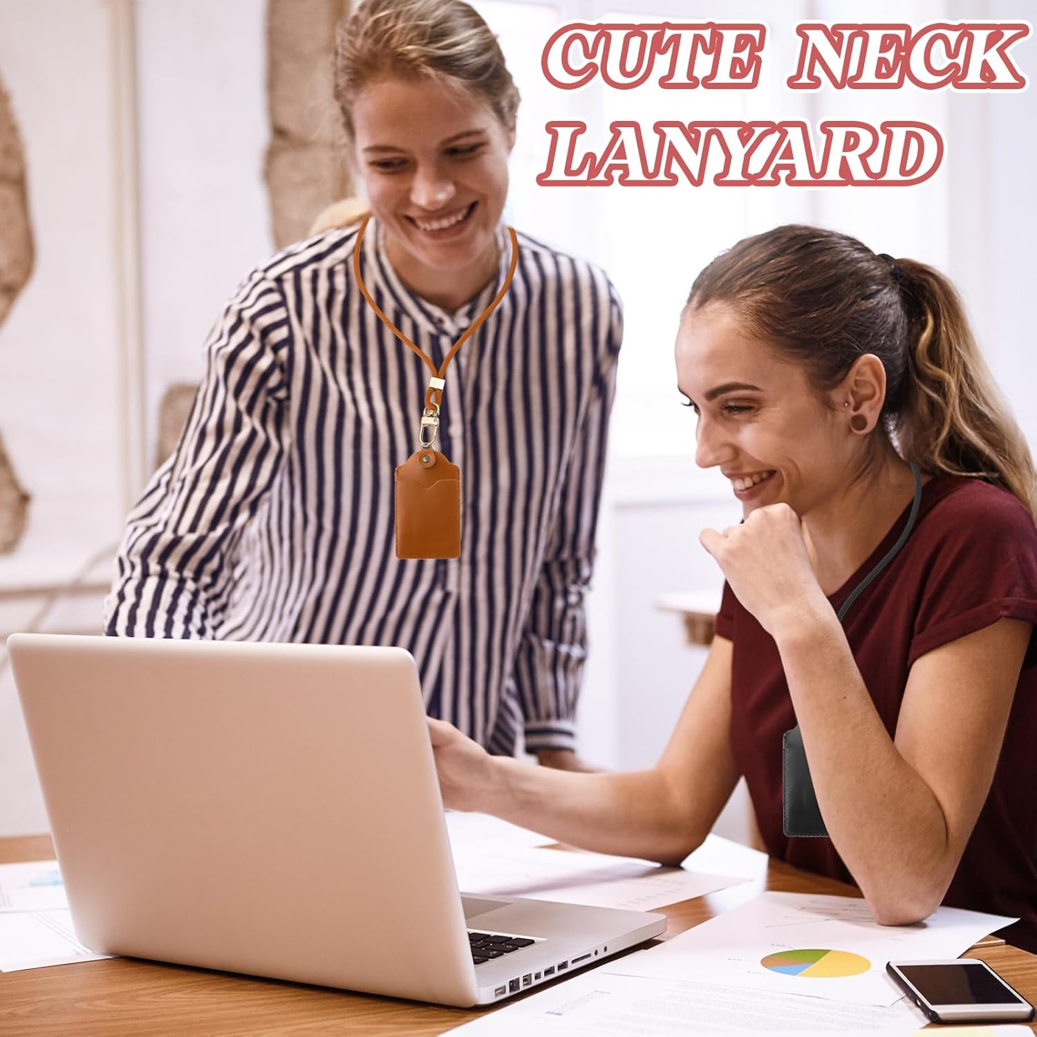 PATIKIL Neck Lanyard, Cute Key Lanyards for Women Men for Car Keys Keychain Card ID Badges Holder Wallet Phone - Image 5