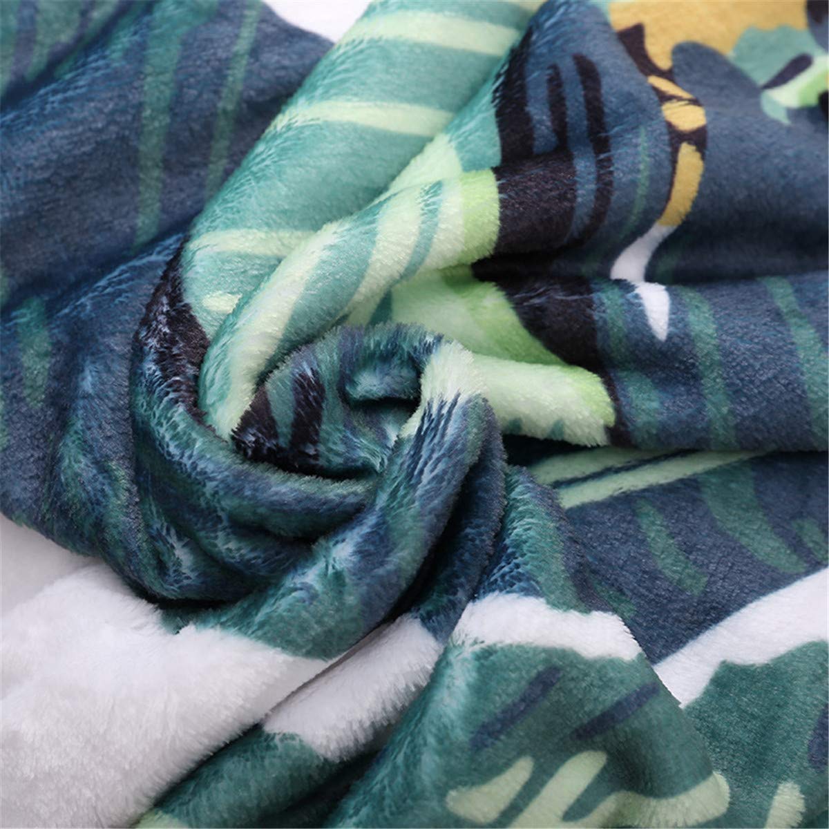 Mateju Coperta in Microfibra Flanella 3D, Coperta Divano Pisolino
