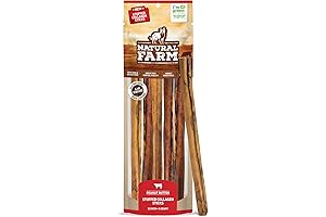 Natural Pets Busy Butter Peanut Butter Stuffed Collagen Sticks for Dogs - Rawhide-Free