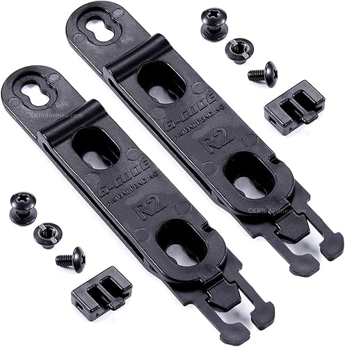 HolsterSmith G-Code Molle - Accesorios de clip Molle  Diseño de bloqueo OWB (fuera de la cintura)  (para correas y cinturones de 1.75-3.00 pulgadas)