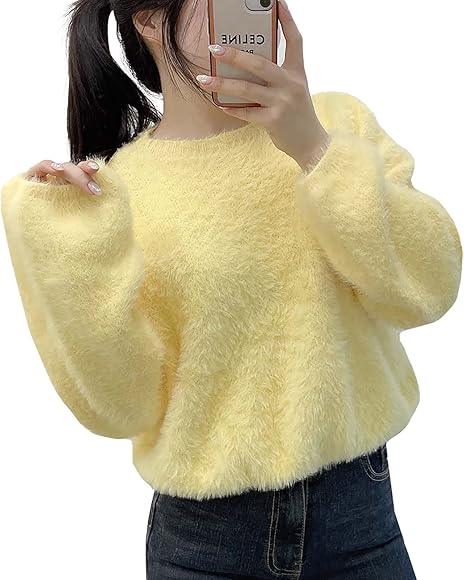 YSL ふわふわアンゴラセーター