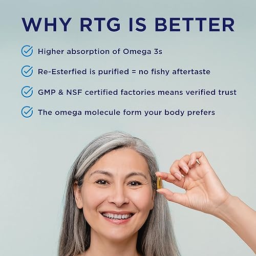 Vista 7 de PRN Physician Recommended Nutriceuticals, aceite de pescado con omega, beneficioso, 240 cápsulas blandas