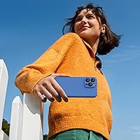 Vista 1269 de Miracase Funda diseñada para iPhone 13 Pro Max con protector de pantalla, [forro de microfibra suave antiarañazos], funda protectora de silicona