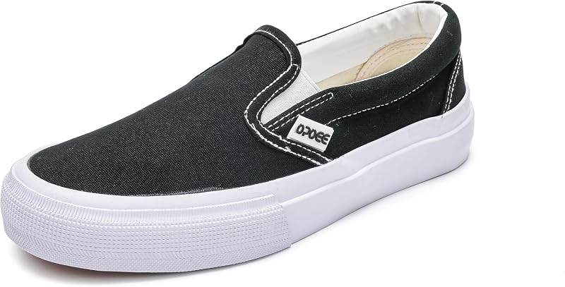 Zapatillas blancas para mujer Zapatillas bajas de lona Zapatos deportivos para hombre | Zapatos casuales de tenis para caminar, diseño unisex, para mujeres y hombres.