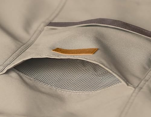 Miniatura 5 de Cubierta de sombrilla de patio para sombrilla de 9 a 13 pies, resistente al agua, curvada voladiza y poste recto, cubierta de sombrilla para