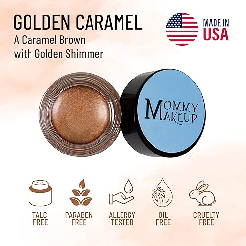 Miniatura 2 de Mommy Makeup Any Wear - Sombra de ojos en crema, impermeable, a prueba de manchas, altamente pigmentada, sombra de ojos crema para ojos, mejillas y