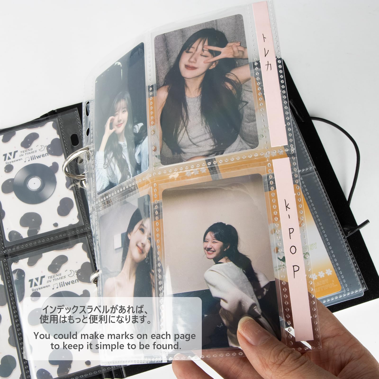 Amazon | Calife K-POP トレカ専用 収納ファイルセット A5 25枚入り 7