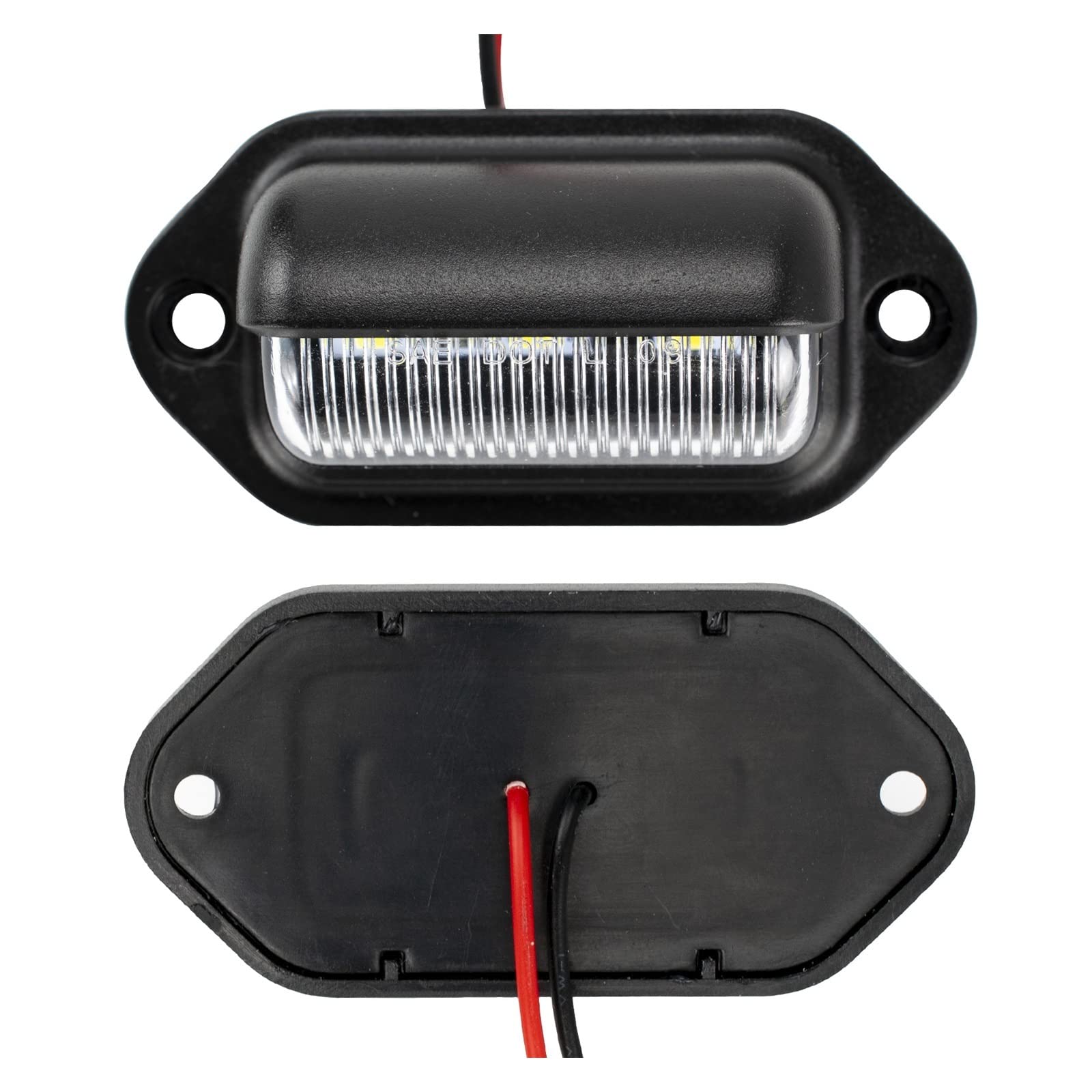 luce targa posteriore 2 Luci Per Bagagliaio Interno Per Camper, Per Roulotte, Camion, Rimorchio, Targa