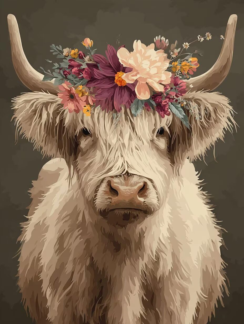 Puzzle de 2000 para Adultos, Ovejas De Flores, Clásicos YHPGL7-406